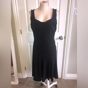 Hazel Mae Elegant Black Mid length Dress. Medium - new